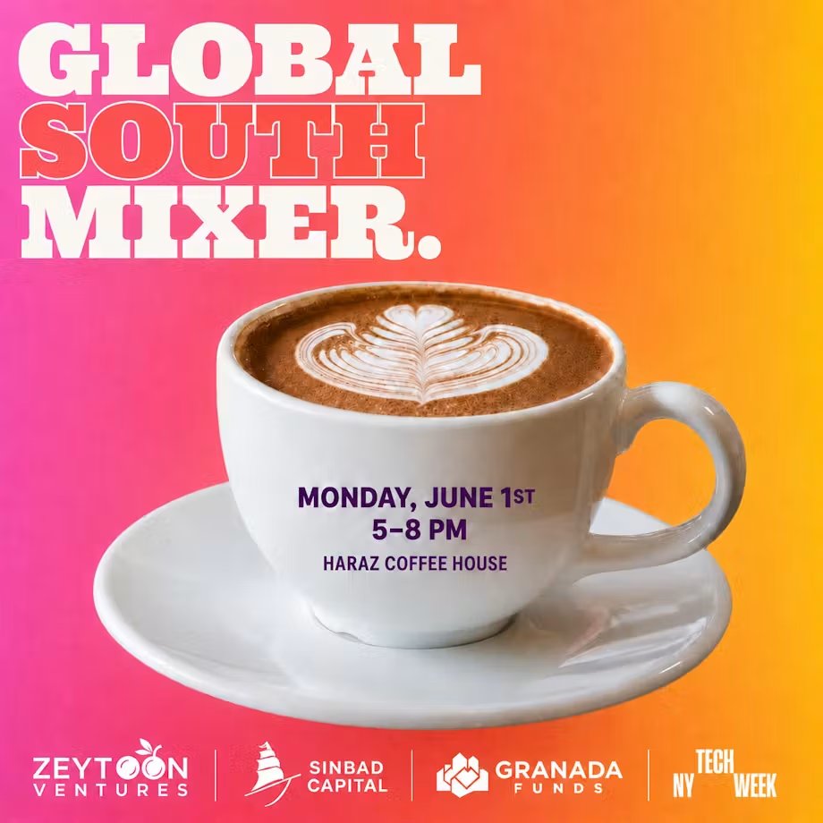 Event flyer: NY Tech Week Global South Mixer