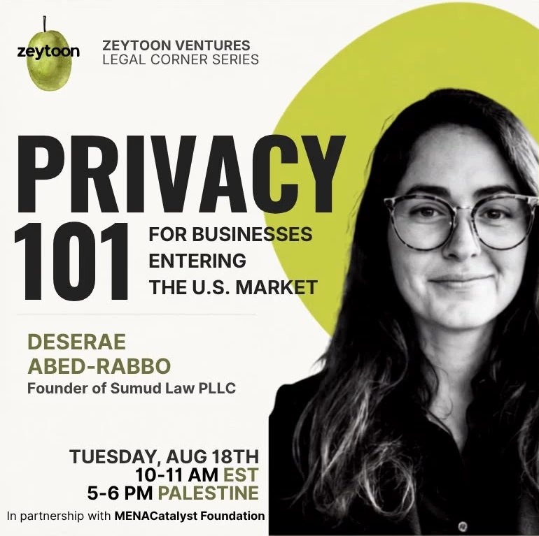 Event flyer: Privacy 101 with Deserae Abed-Rabbo